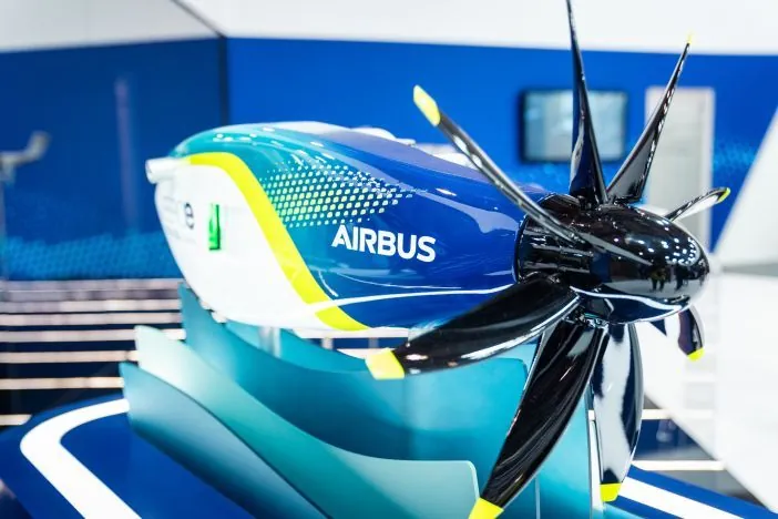 Airbus hydrogen-electric propulsion engine model
